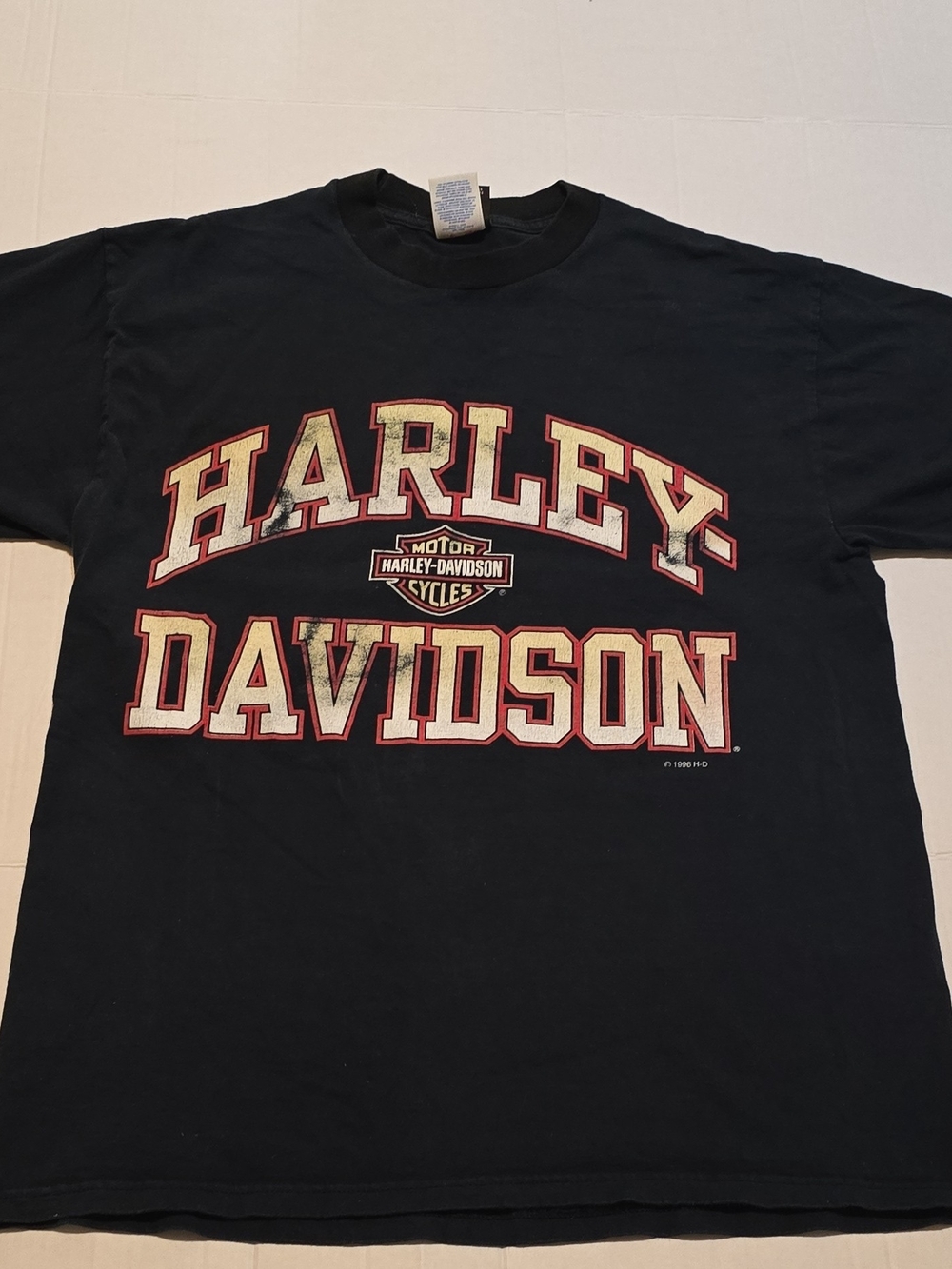 Harley-Davidson Men's Black Logo Graphic Tee